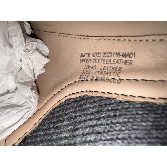 J.Crew Size 9 Spazzo Rib Cuff Ankle Boots In Italian Leather Black Round Toe NWB - Picture 10 of 13